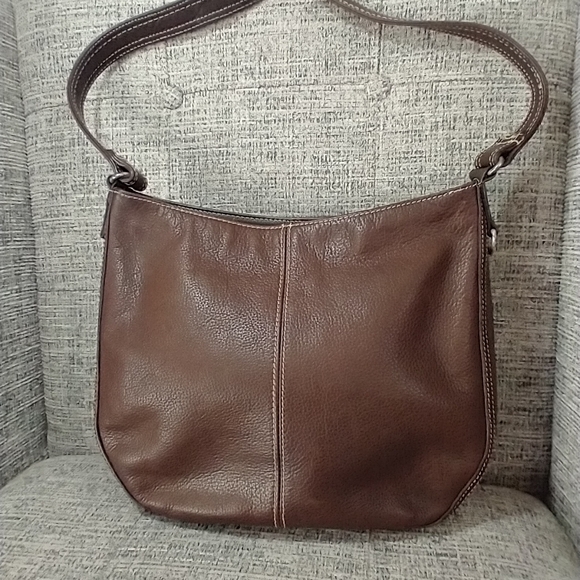 Fossil Women's Brown Leather Hobo Handbag. Excellent condition #75082 - Picture 1 of 12